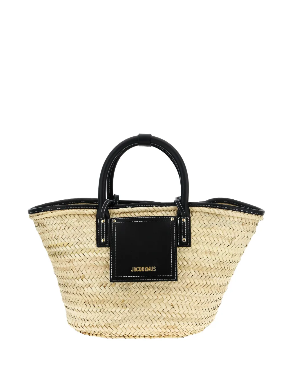 Jacquemus Soli basket bag - Nude