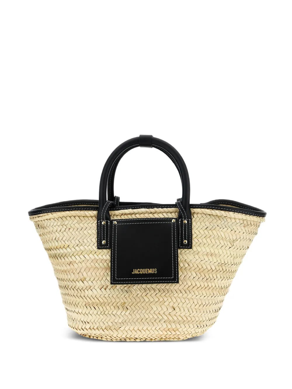 Jacquemus Soli basket bag - Nude