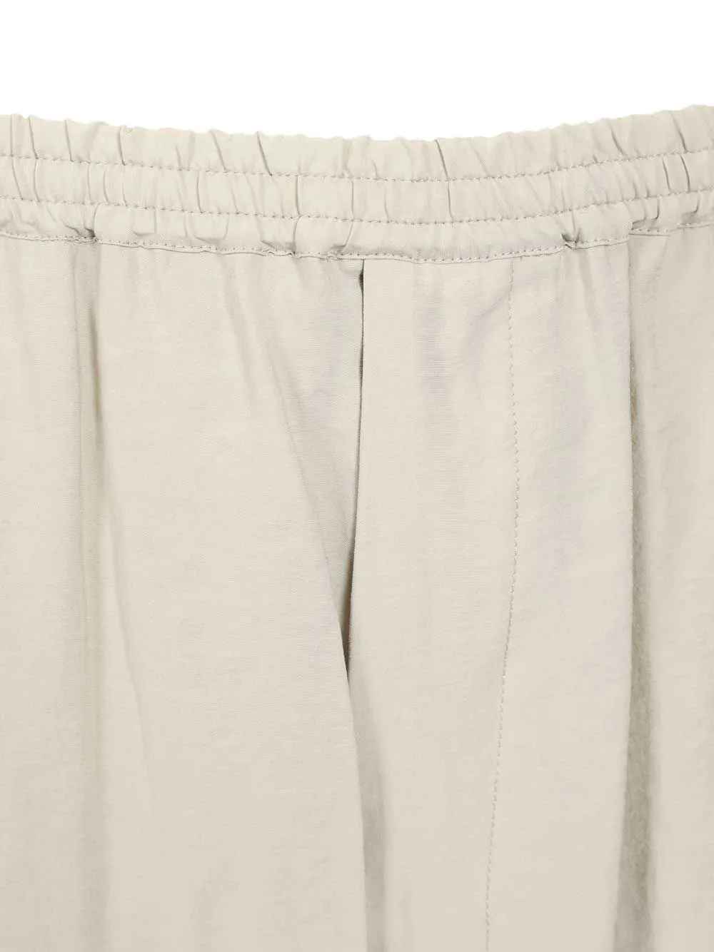 Emporio Armani Shorts met elastische taille Beige