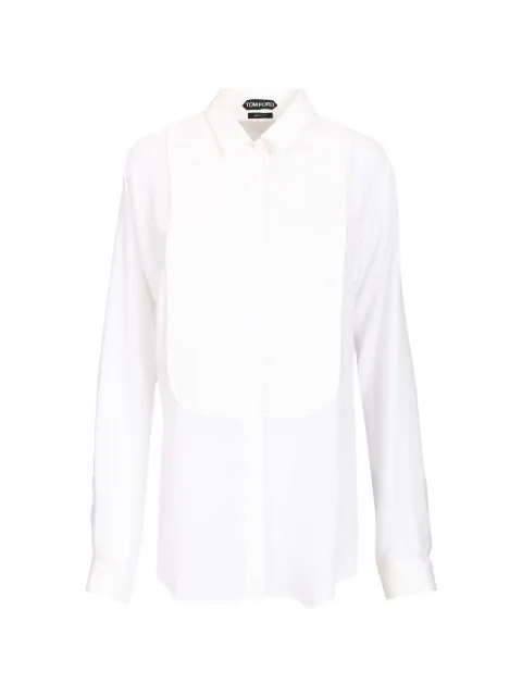 TOM FORD silk tuxedo shirt