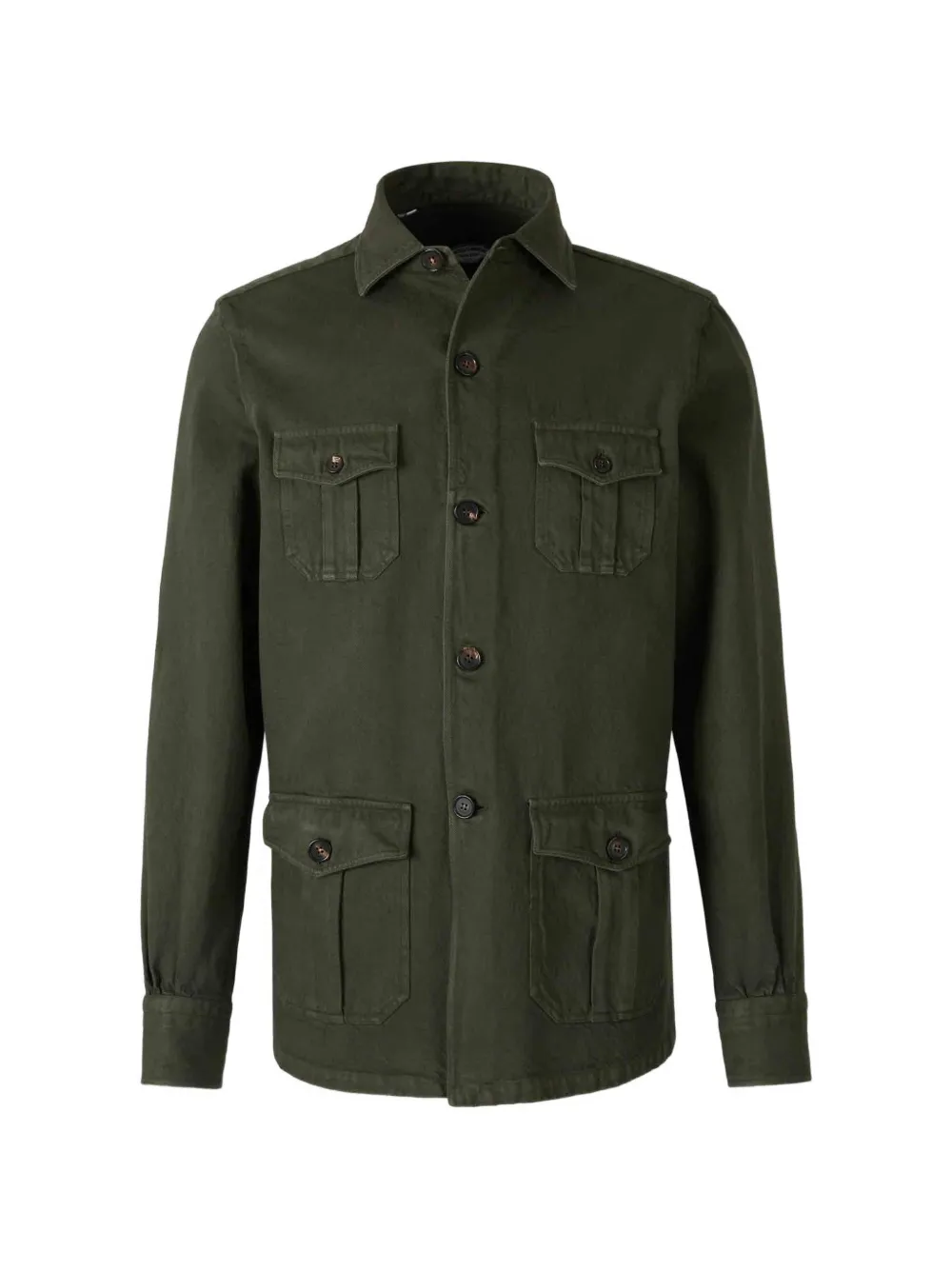 Vincenzo Di Ruggiero four-pocket field jacket - Verde