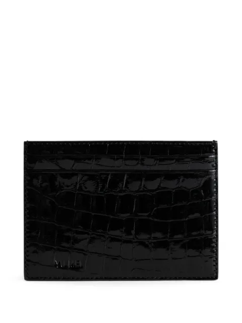 Yu Mei Youhan crocodile-effect cardholder