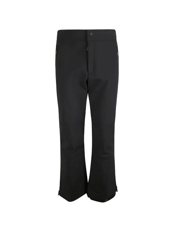 Moncler Grenoble Straight Leg Trousers in Black