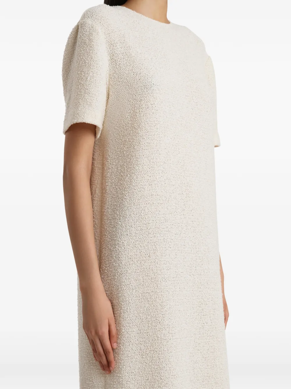 KHAITE Webber jurk Beige