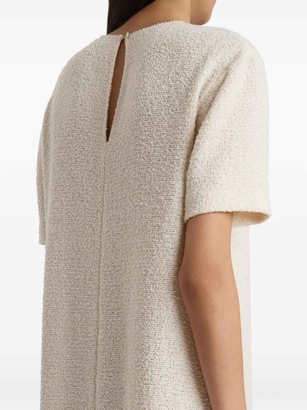 KHAITE Webber jurk Beige