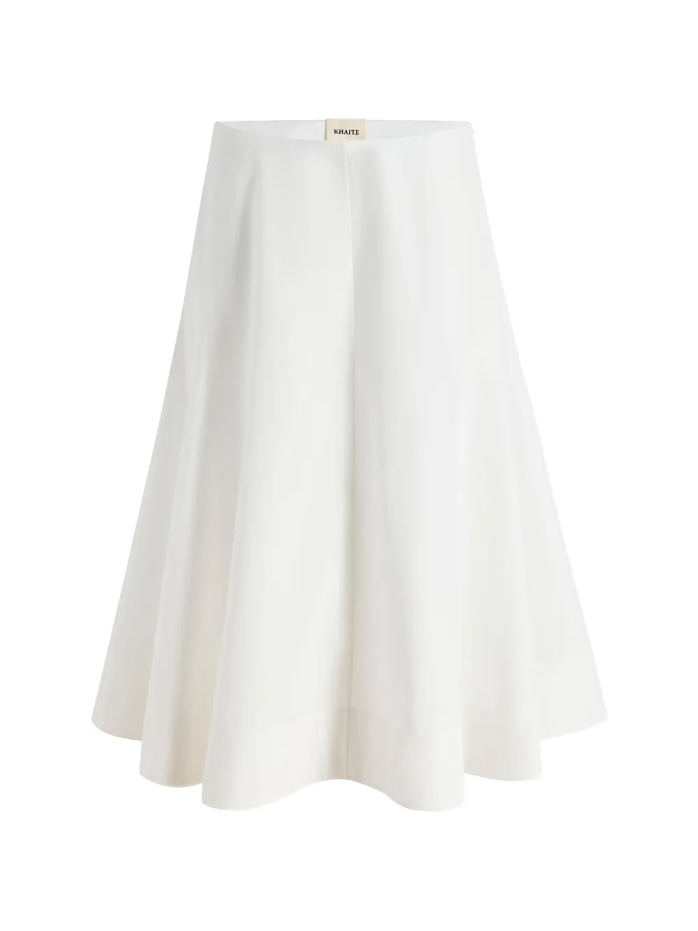 KHAITE Artin skirt - Bianco