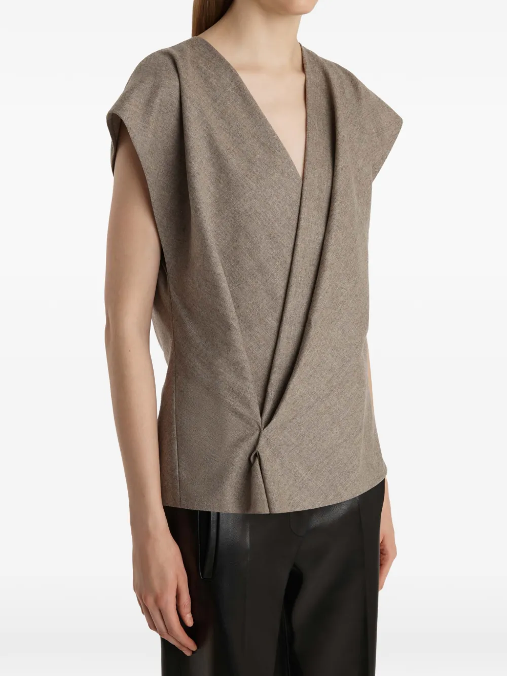 KHAITE Mer top Beige