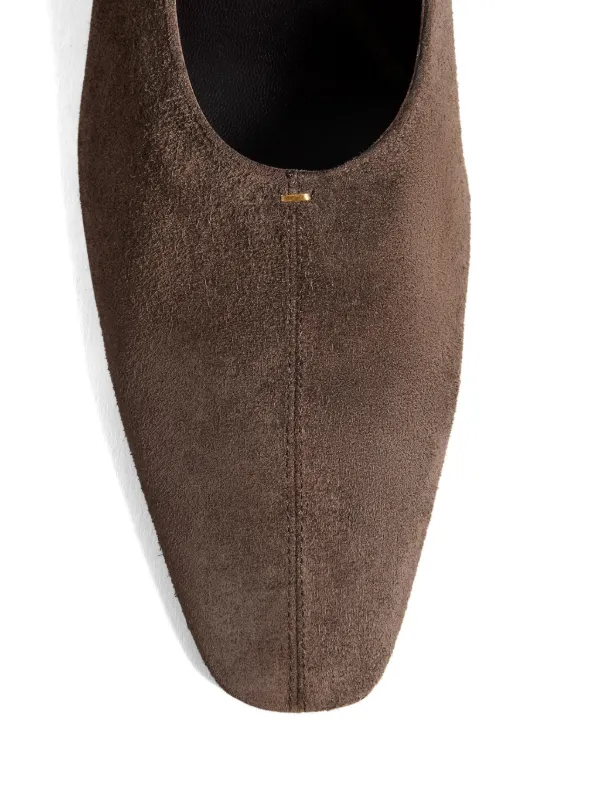 KHAITE Cecilia Pumps in Brown, view 4