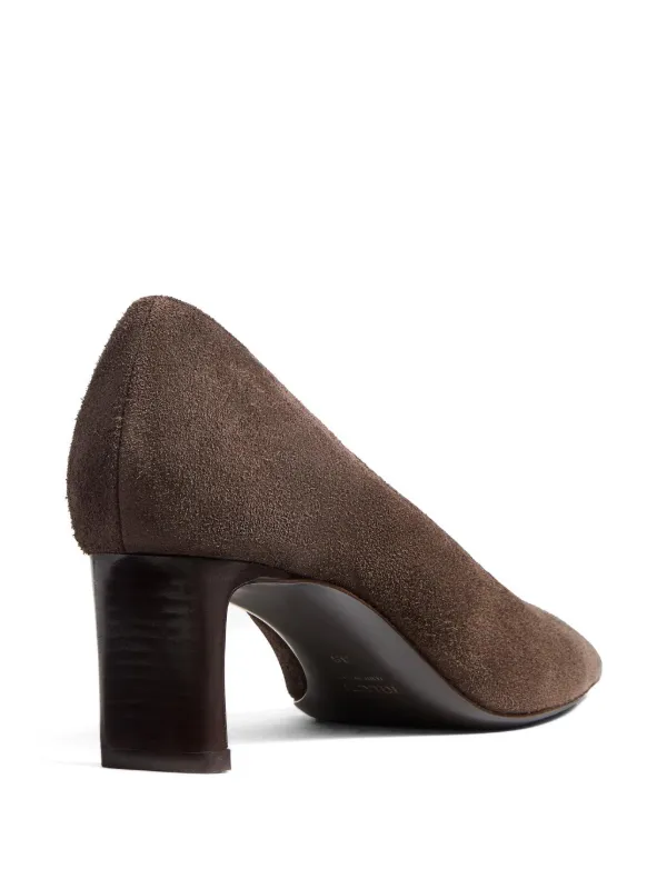 KHAITE Cecilia Pumps in Brown, view 3
