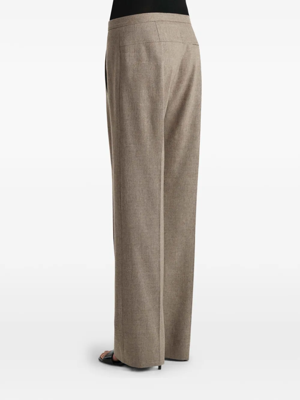 KHAITE Miles broek Beige