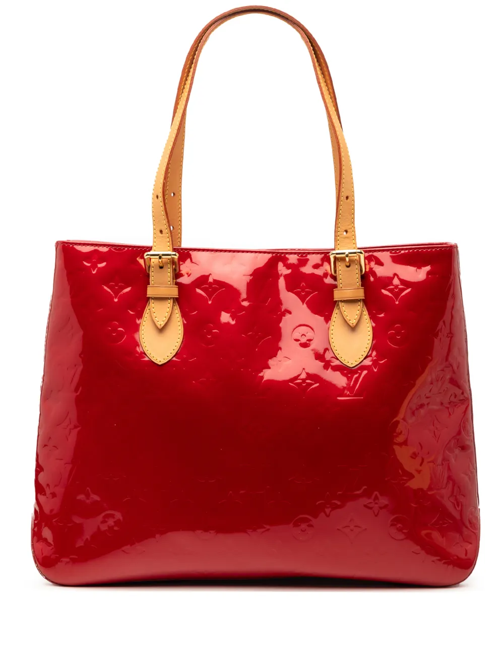 Louis Vuitton Pre-Owned 2007 Monogram Vernis Brentwood tote bag - Rosso