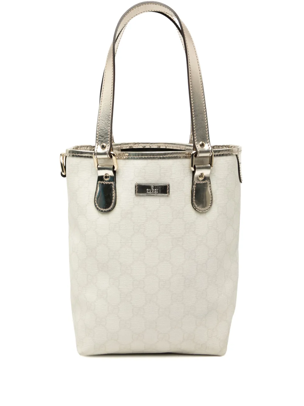 Gucci Pre-Owned 2000-2015 GG Supreme tote bag - Bianco