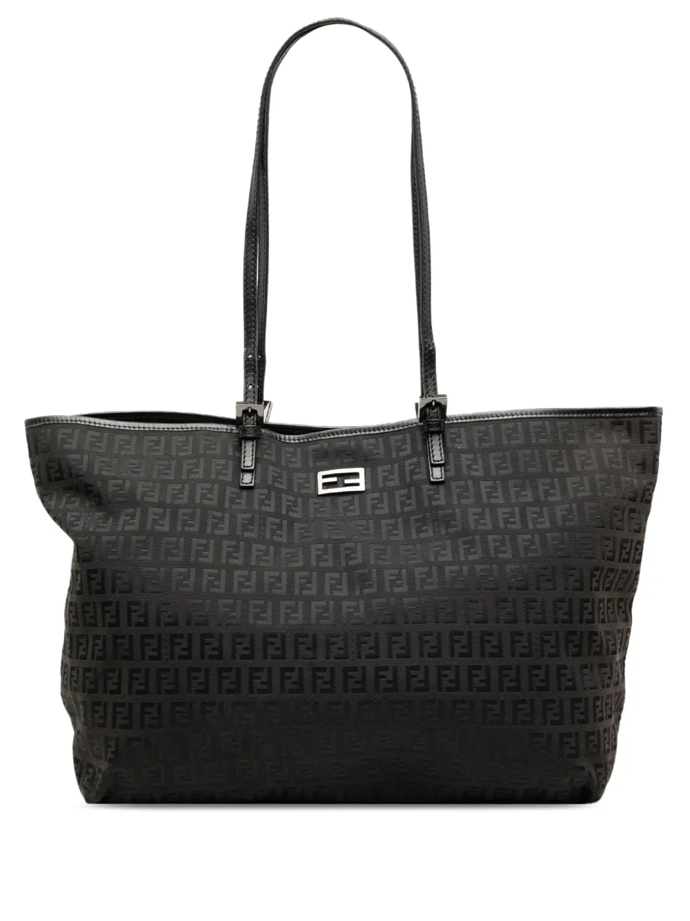 Fendi Pre-Owned 2000-2010 Zucchino Canvas tote bag - Nero