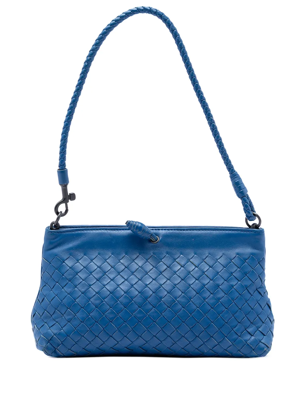 Bottega Veneta Pre-Owned 2012-2025 Nappa Intrecciato shoulder bag - Blu