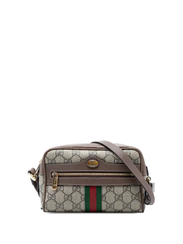 Gucci Pre-Owned 2016-2026 ミニ GGスプリーム ウェブ オフィディア