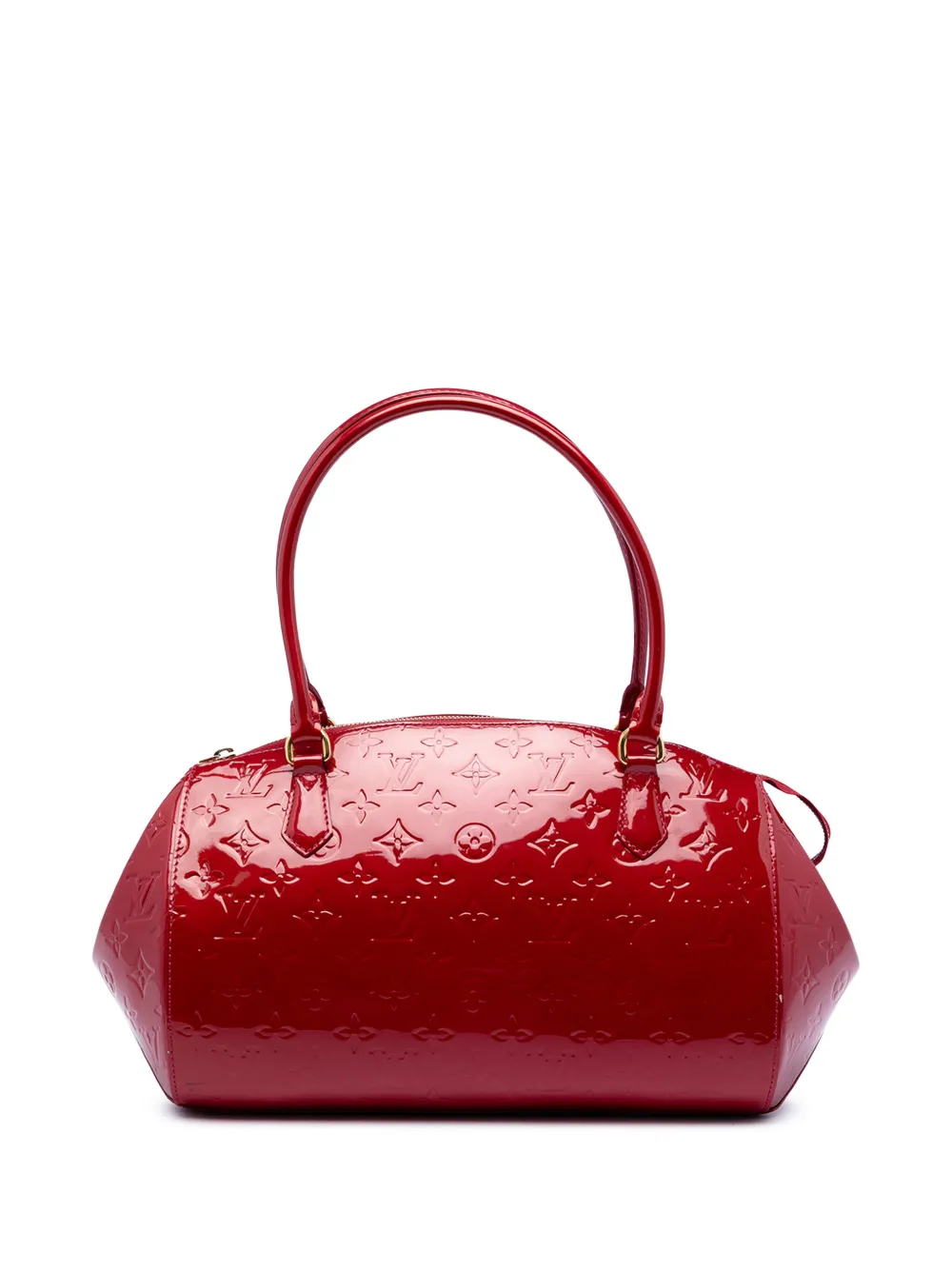 Louis Vuitton Pre-Owned 2010 Monogram Vernis Sherwood PM shoulder bag - Rosso