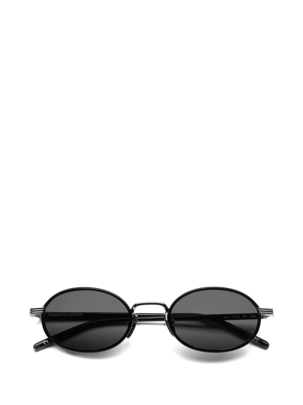 Chimi oval-frame sunglasses - Nero