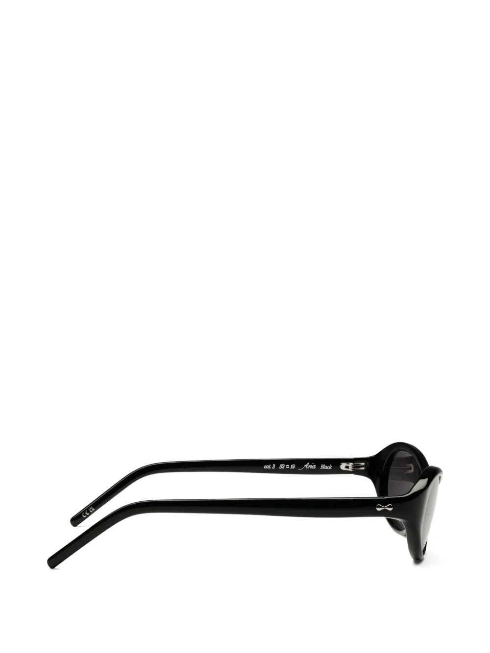 Chimi Aria cat-eye zonnebril Zwart