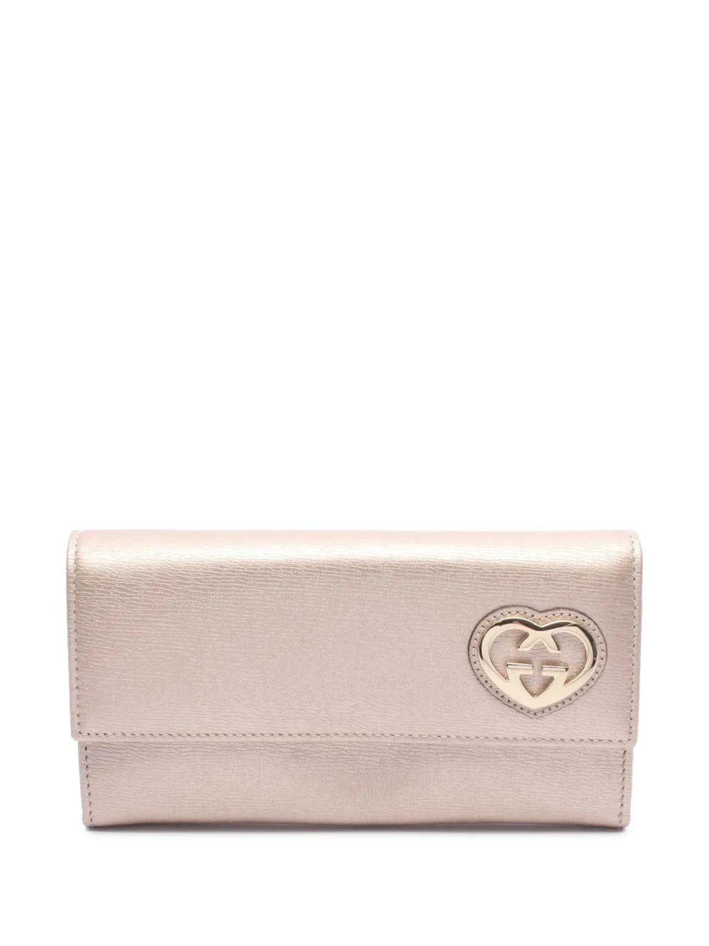 Gucci Pre-Owned 2000-2015 Leather Lovely Wallet long wallets - Rosa