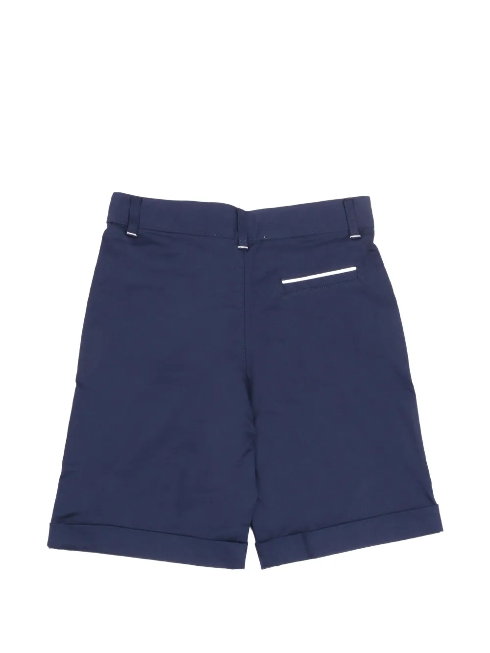 Tartine Et Chocolat Shorts met contrasterende afwerking en omslag Blauw
