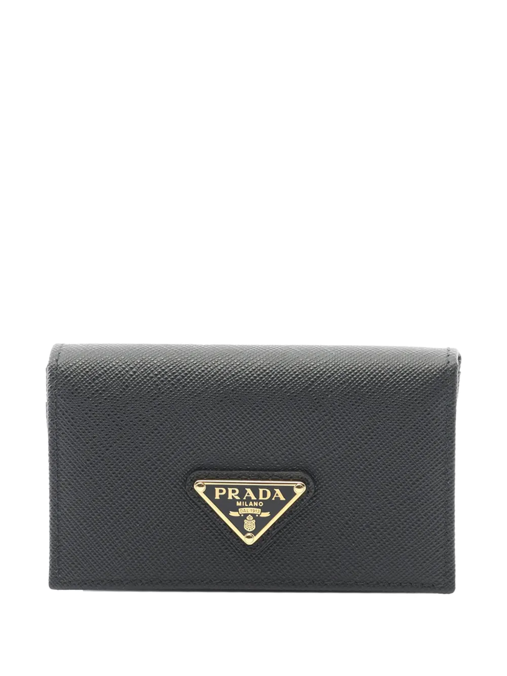 Prada Pre-Owned 2013-2026 Saffiano card holder - Nero