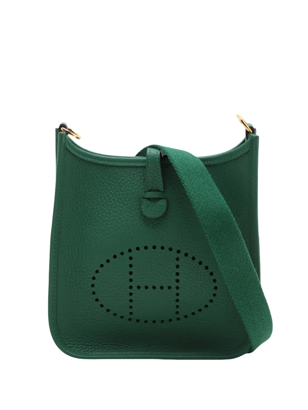Hermès Pre-Owned 2024 Clemence Evelyne 16 Amazone crossbody bag - Verde