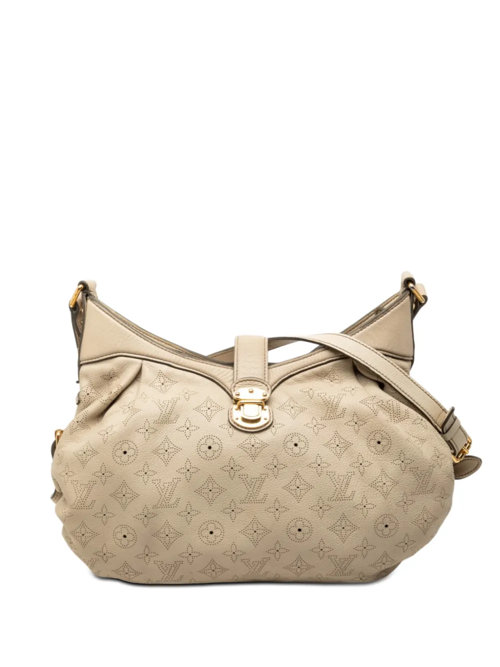 Louis Vuitton Pre-Owned 2009 Monogram Mahina XS crossbody bag - Toni neutri