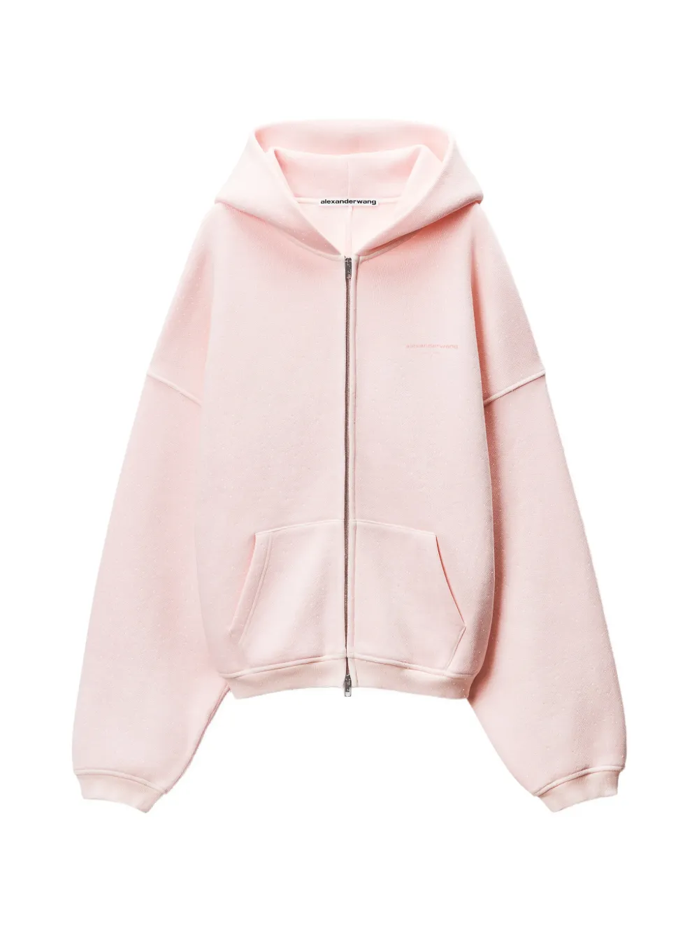Alexander Wang zip-up hoodie - Pink