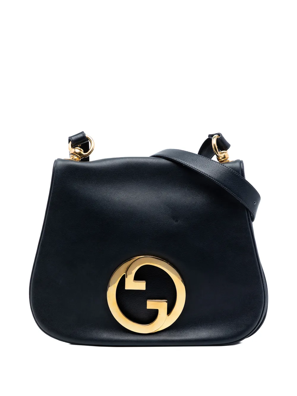 Gucci Pre-Owned 20th Century Medium Leather Blondie crossbody bag - Blu