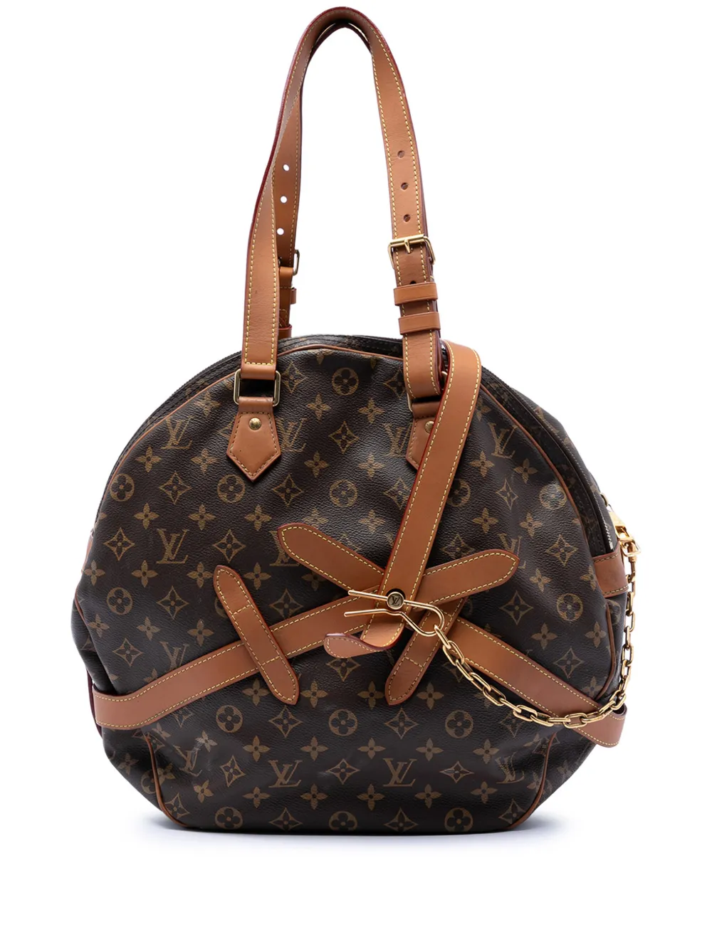 Louis Vuitton Pre-Owned 2019 Monogram Soft Hat Trunk travel bag - Marrone