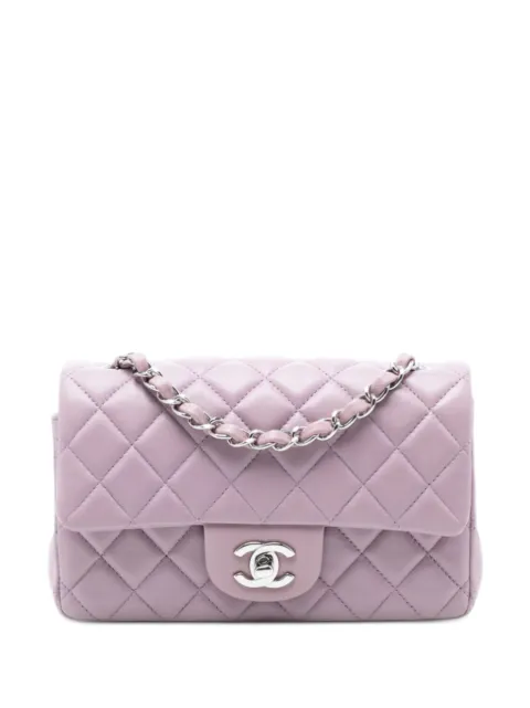 CHANEL Pre-Owned mini sac à bandoulière Rectangular Single Flap (2012)