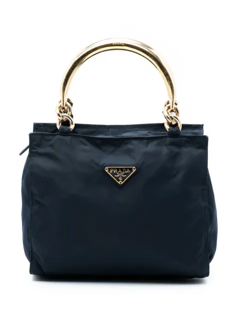 Prada Pre-Owned 2000-2013 Tessuto Metal Handle Bag handbag