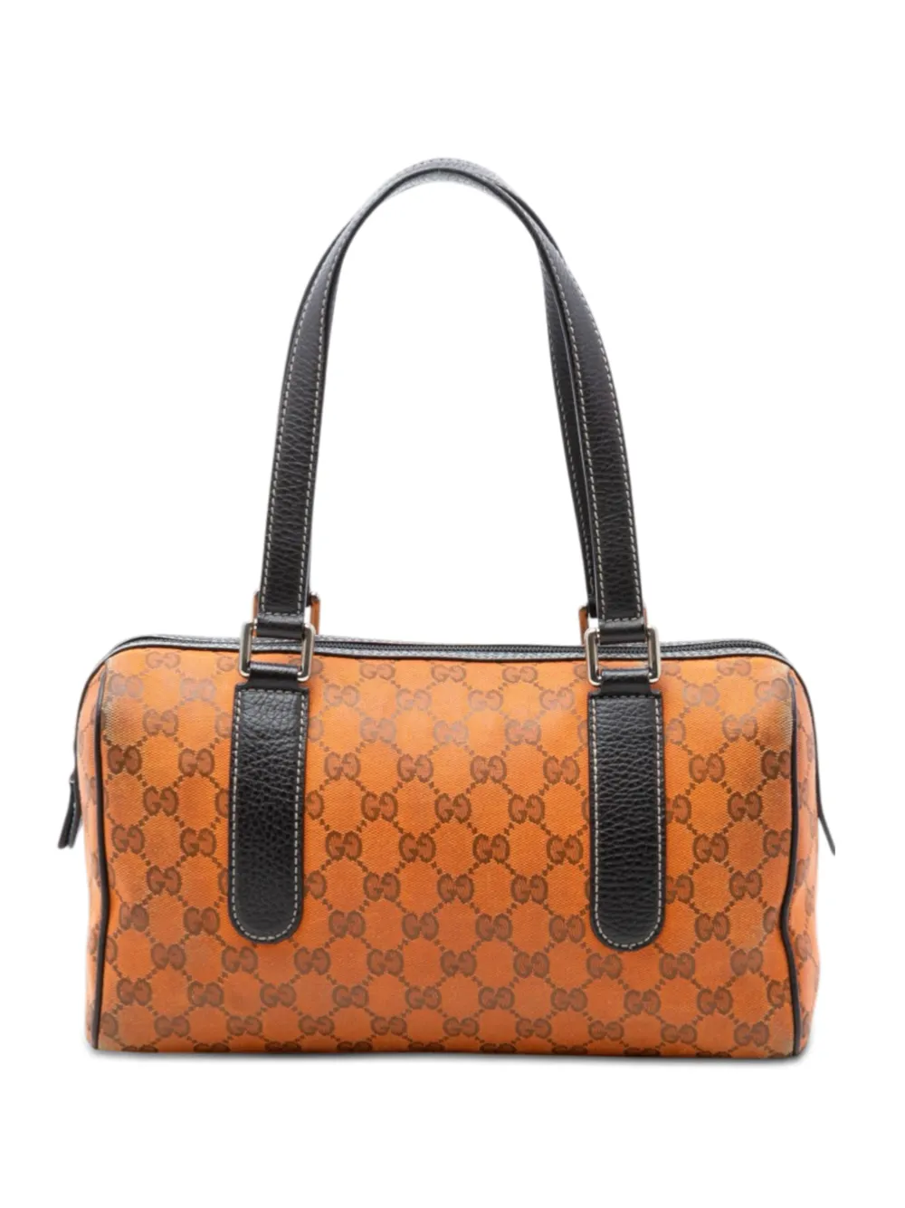 Gucci Pre-Owned 2016-2026 GG Canvas boston bag - Arancione