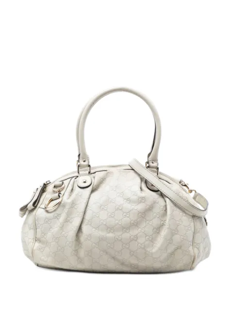 Gucci Pre-Owned 2016-2025 Guccissima Sukey satchel