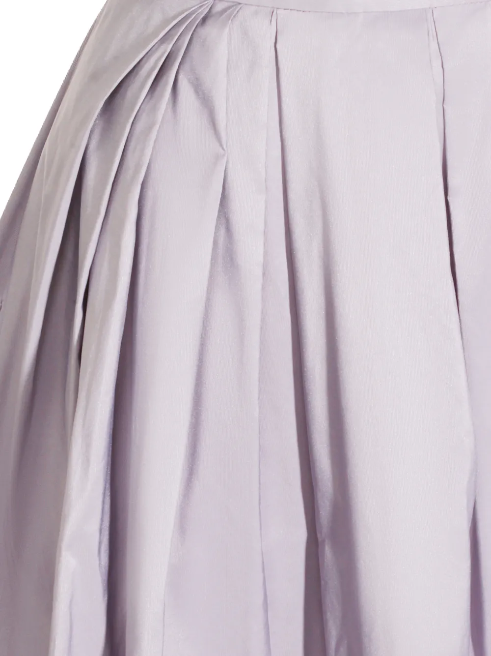 Elisabetta Franchi Strapless midi-jurk Paars
