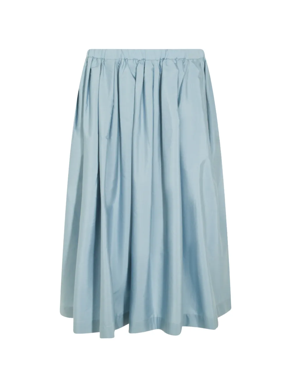 Nine In The Morning pleated flared midi skirt - Blau
