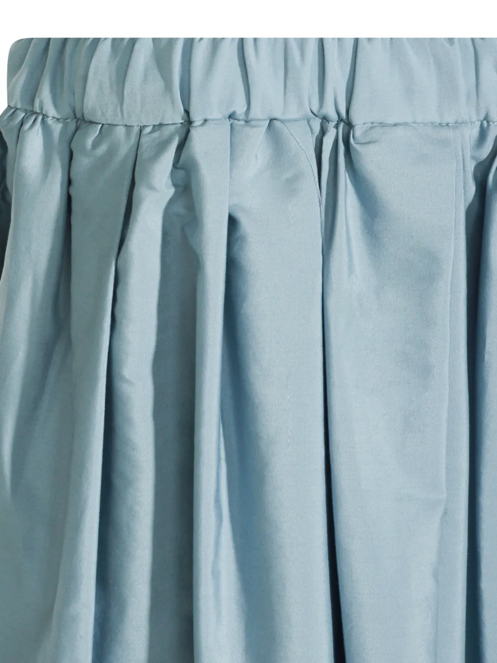 Nine In The Morning Flared plooirok Blauw