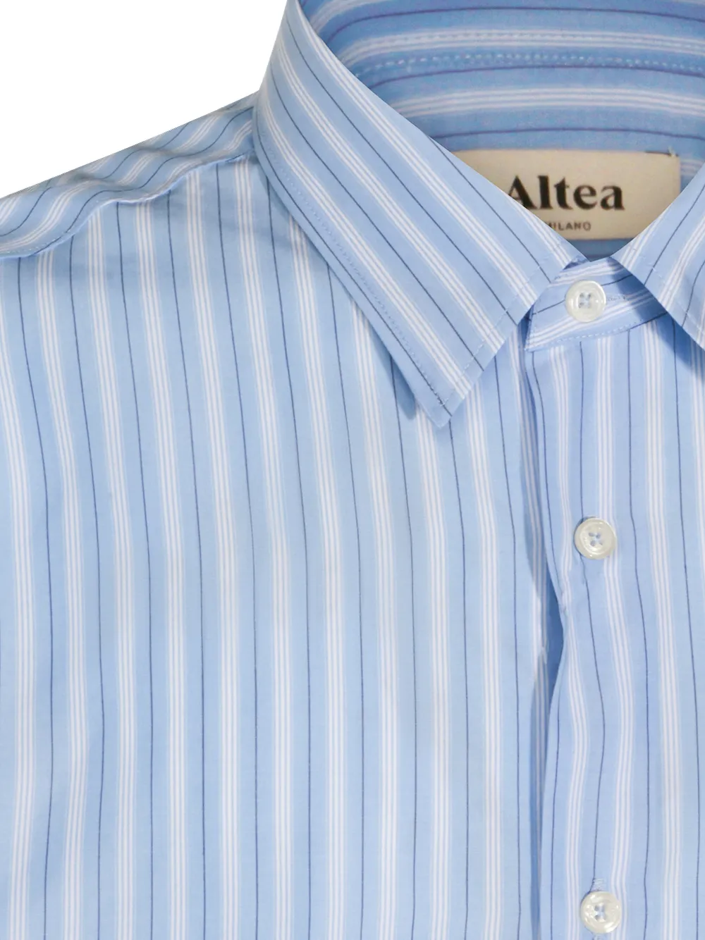 Altea Gestreept overhemd Blauw