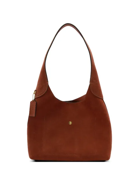 Coach Brooklyn 34 suede shoulder bag
