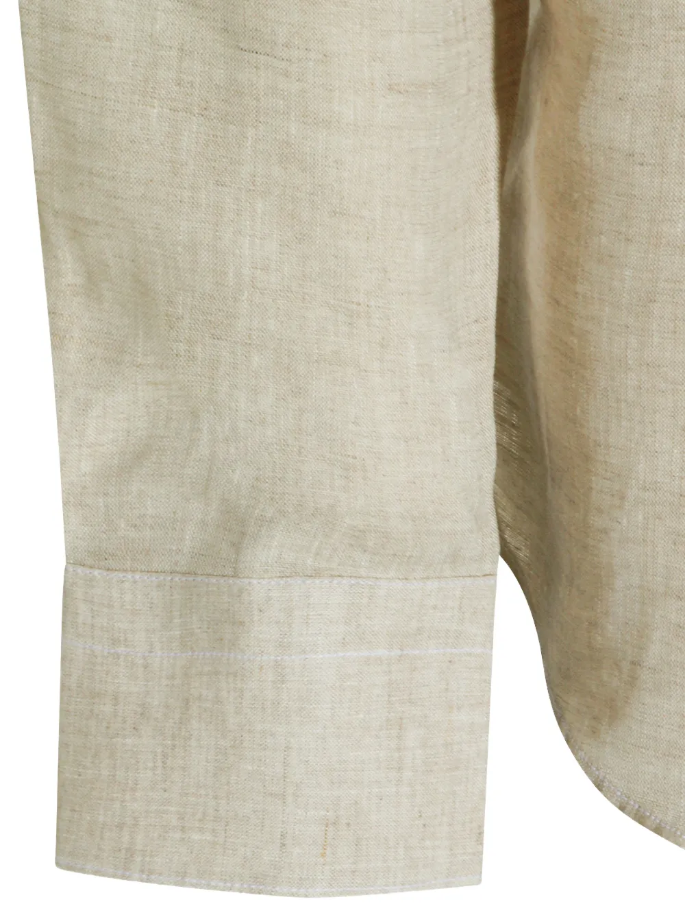 Canali Linnen overhemd Beige