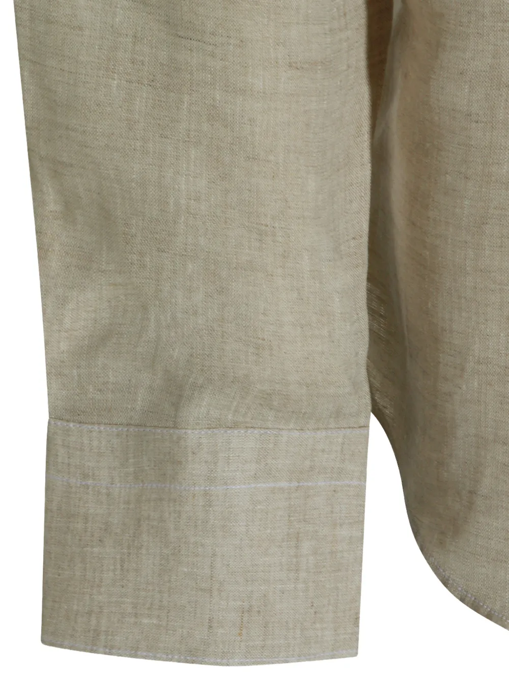 Canali Linnen overhemd Beige