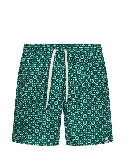 Altea geometric-print drawstring swim shorts
