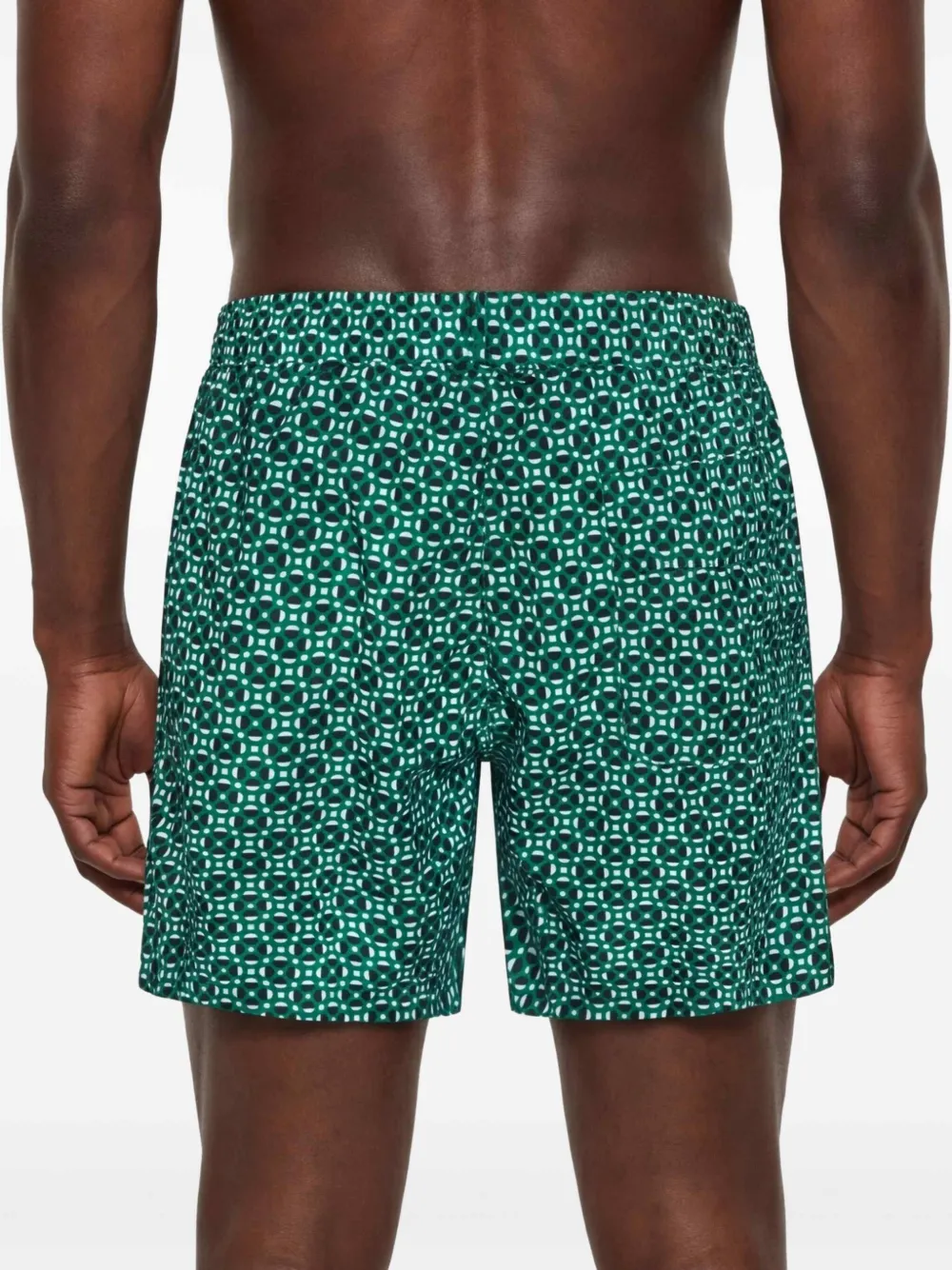 Altea Zwembroek met geometrische print Groen