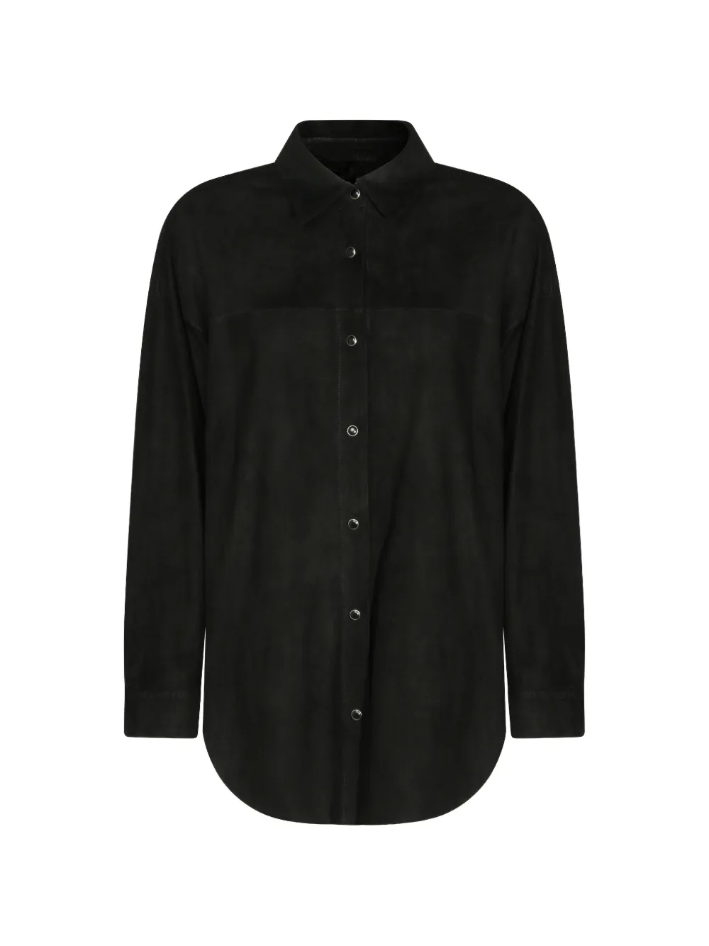 Salvatore Santoro fringed suede jacket - Schwarz