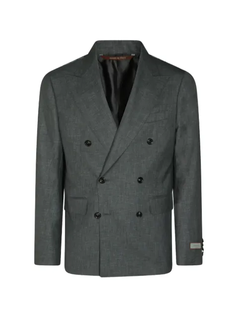 Canali double-breasted wool suit