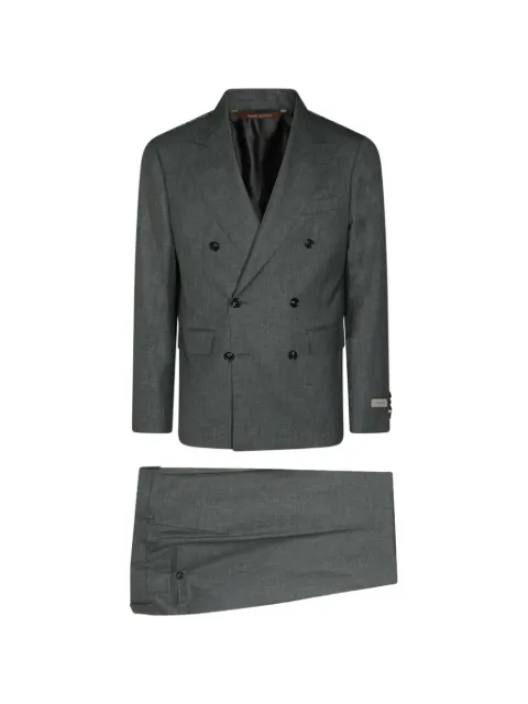 Canali double-breasted wool suit