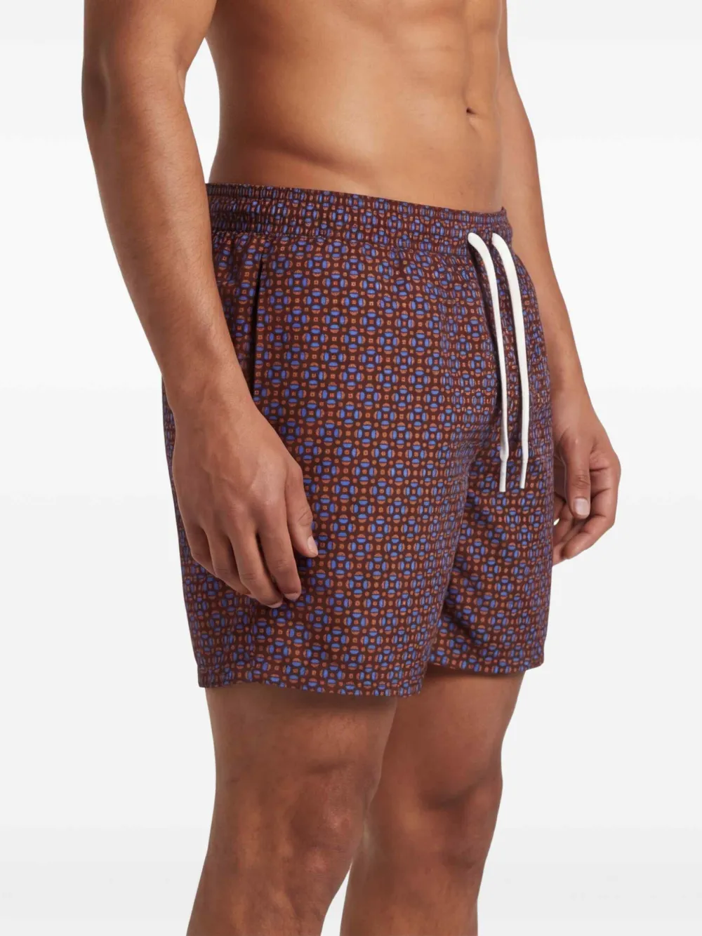 Altea Zwembroek met geometrische print Rood