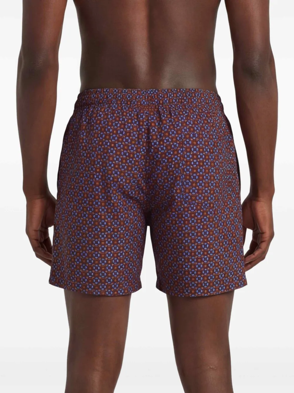 Altea Zwembroek met geometrische print Rood