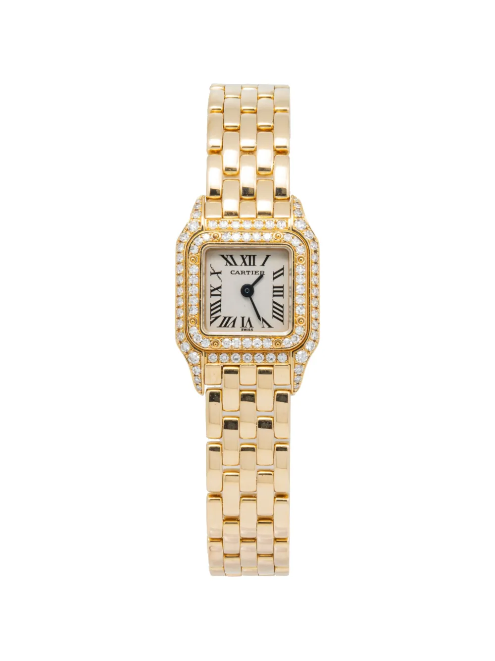 Cartier Panthère diamond 17mm watch - Bianco