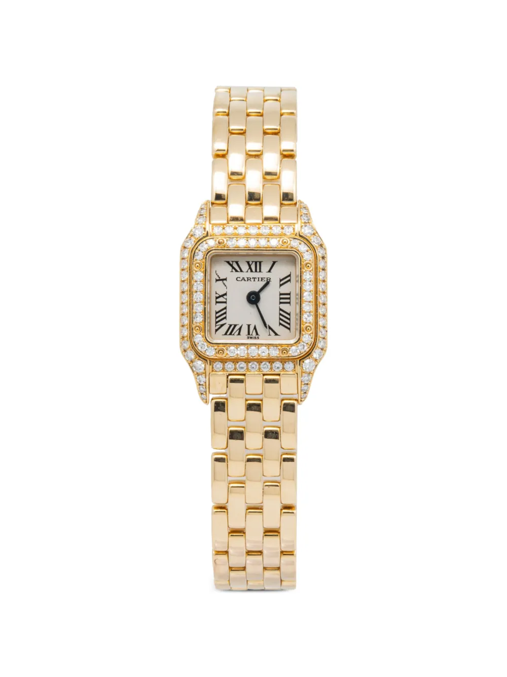 Cartier Panthère diamond 17mm watch - Bianco